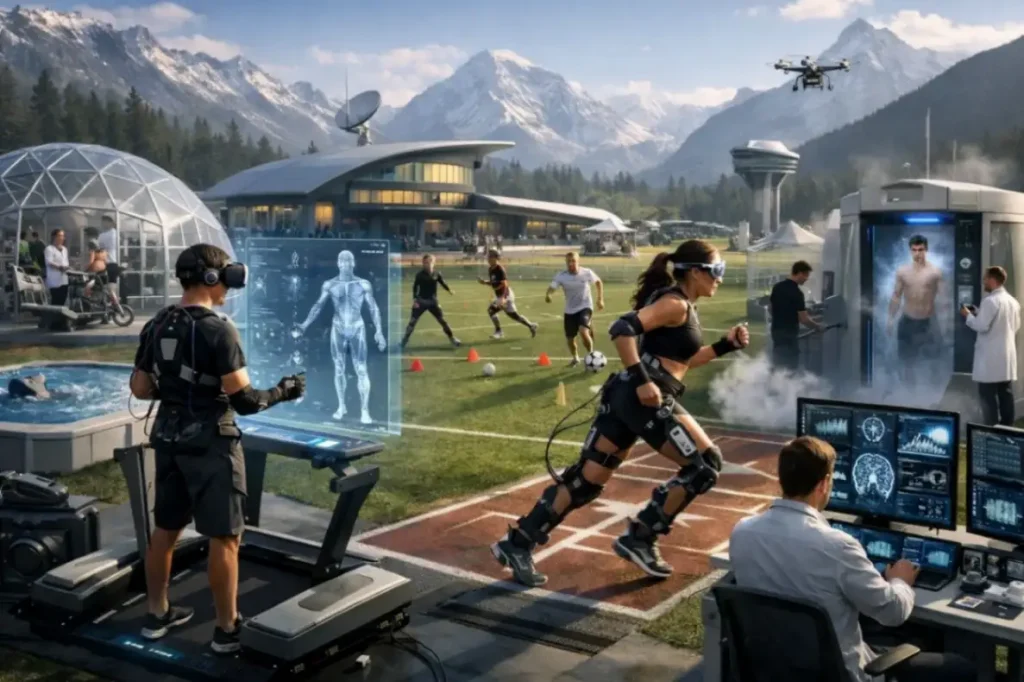 Будущее спорта: гибридные лагеря с технологиями и наукой